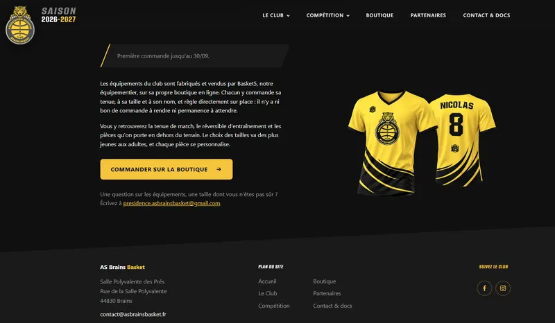 AS Brains Basket - club gear shop page