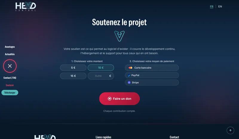 Head Control - project support page